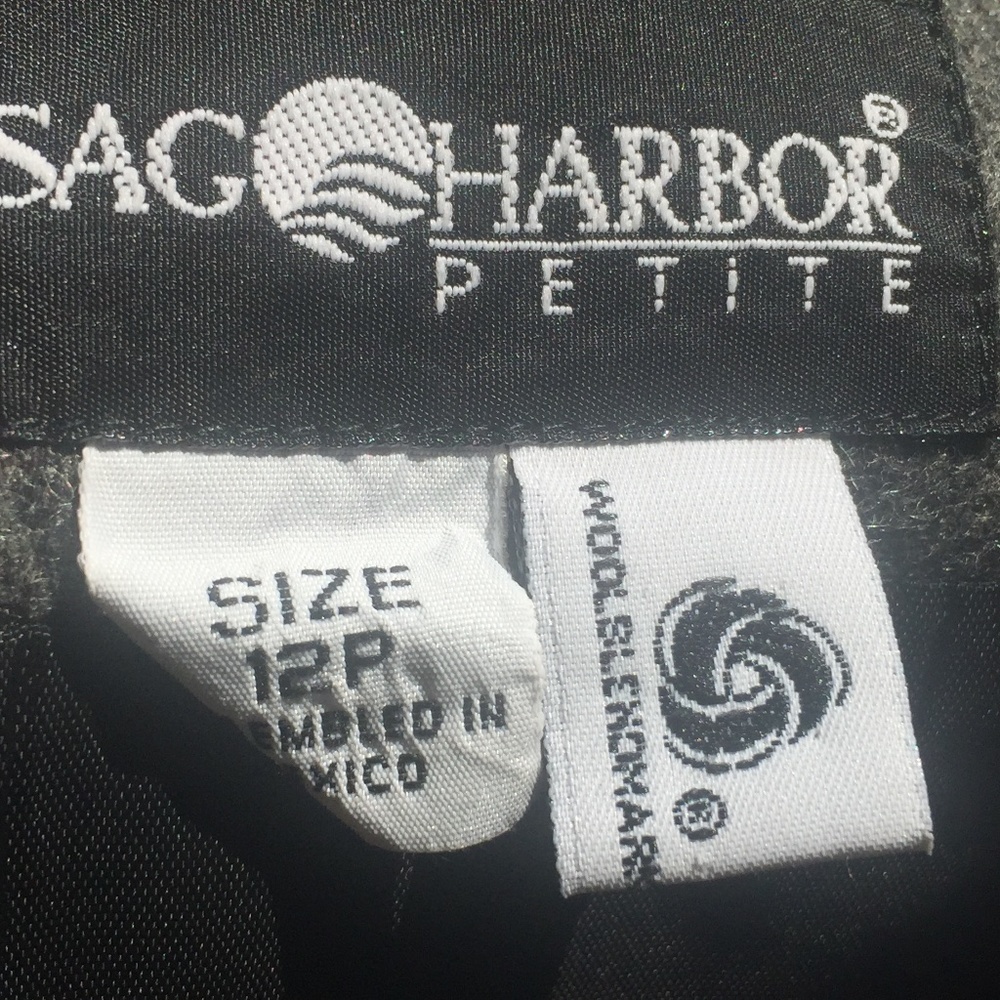 Sag Harbor Gray Wool Loose/oversized blazer - Picture 6 of 6